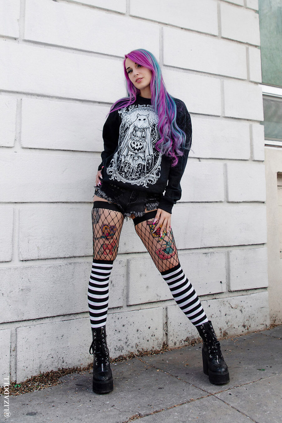 Ghost Kitty Sweatshirt