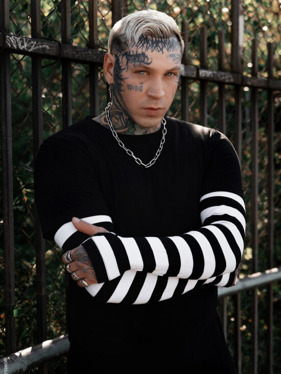 Specter Striped Long Sleeve Shirt