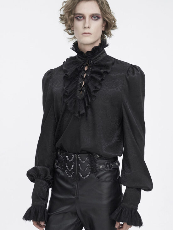 Castle Dracula Lace-Up Shirt