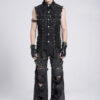Mutiny Distressed Sleeveless Vest