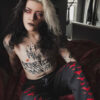 Vampire Bat Joggers [RED BATS]