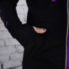 Split Mage Hoodie [Black/Purple]