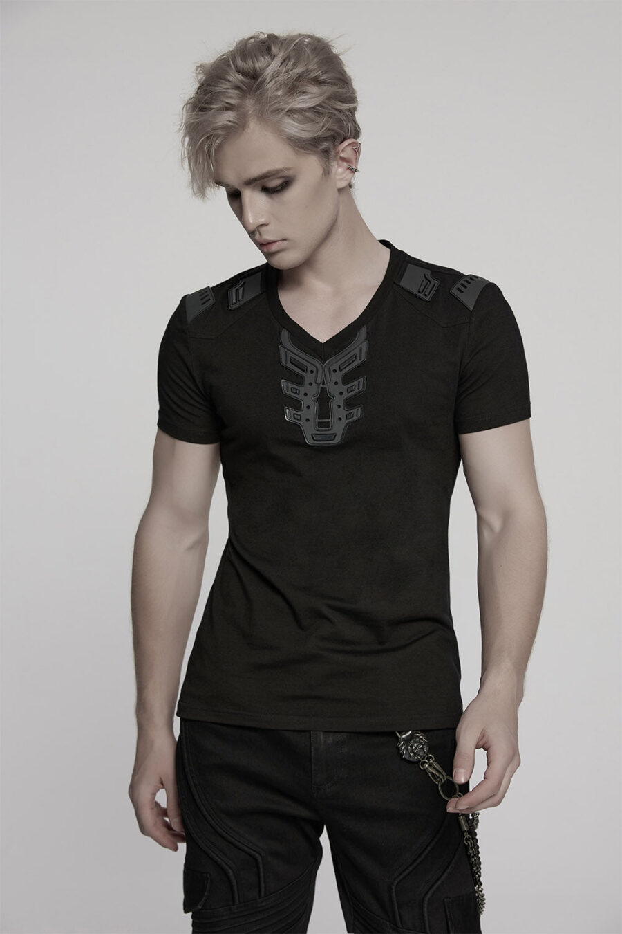 Midnight Grid Techwear Shirt