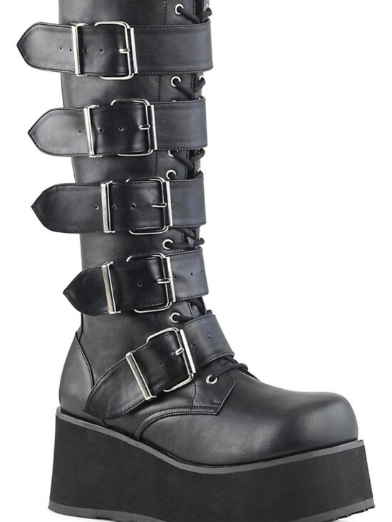 Phantom Platform Boots TRASHVILLE-518 [Matte Vegan Leather]