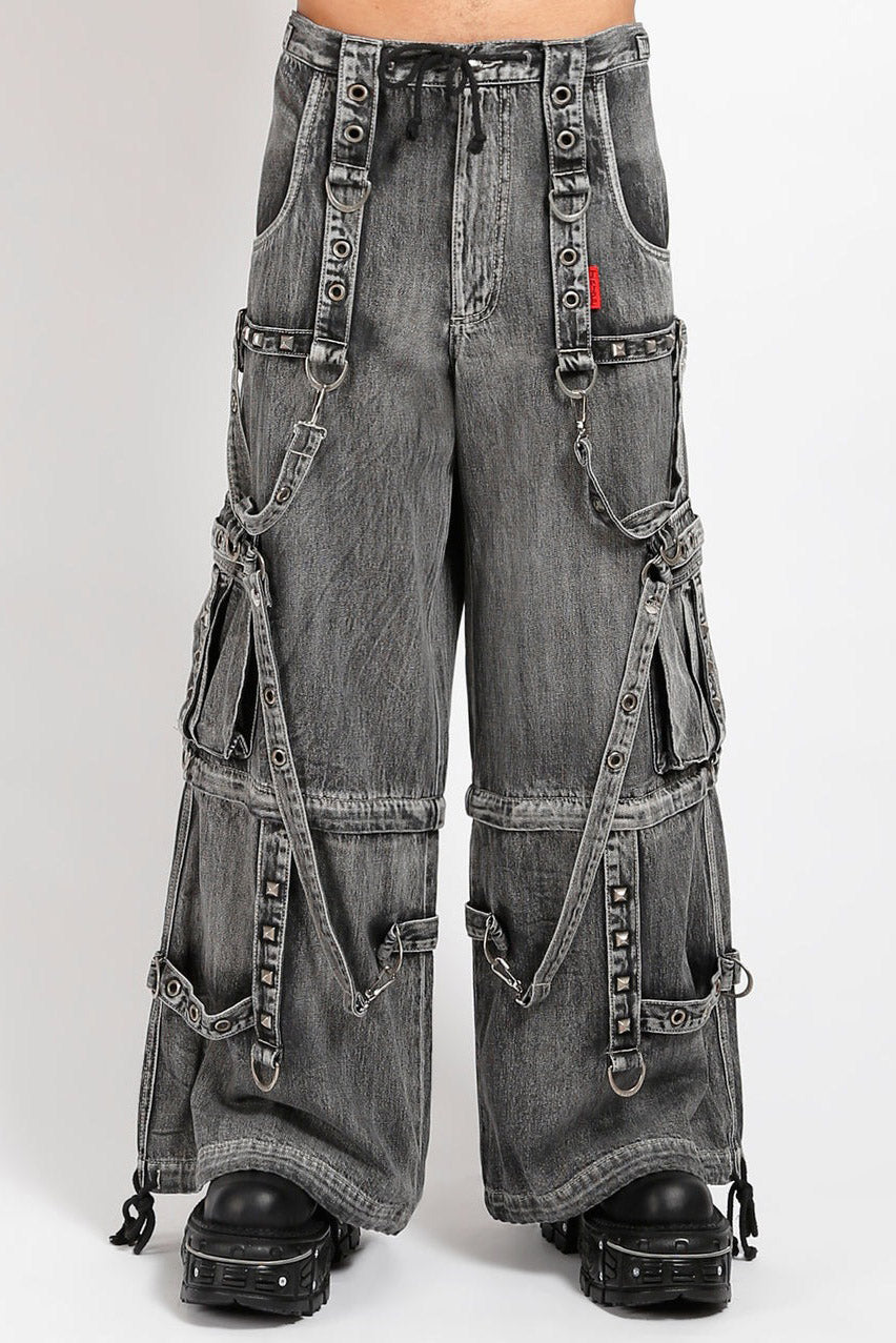 Tripp NYC Denim Power Street Pants [FOG WASH]