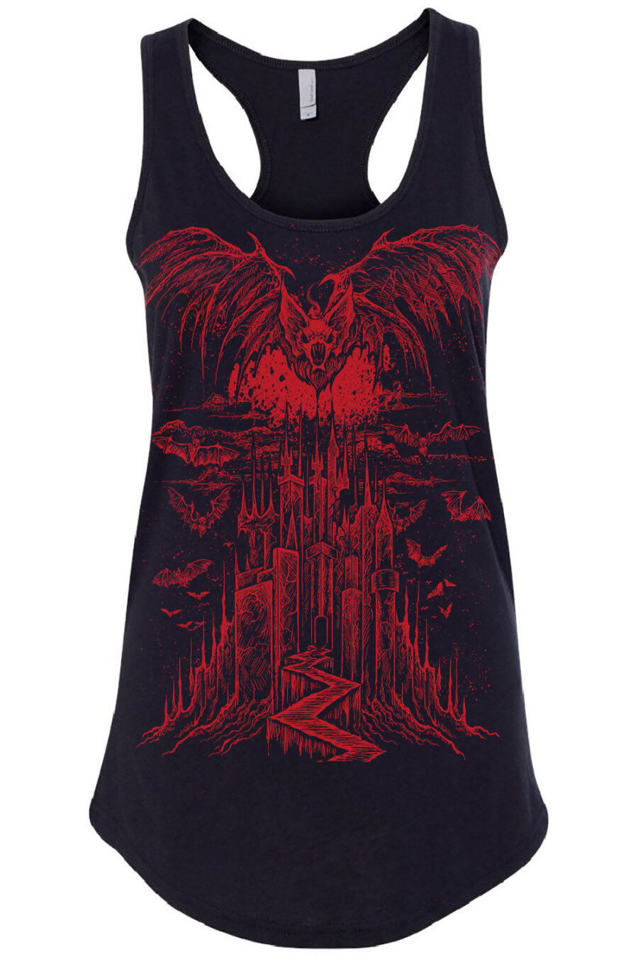 Vampire Castle T-shirt [BLOOD RED]