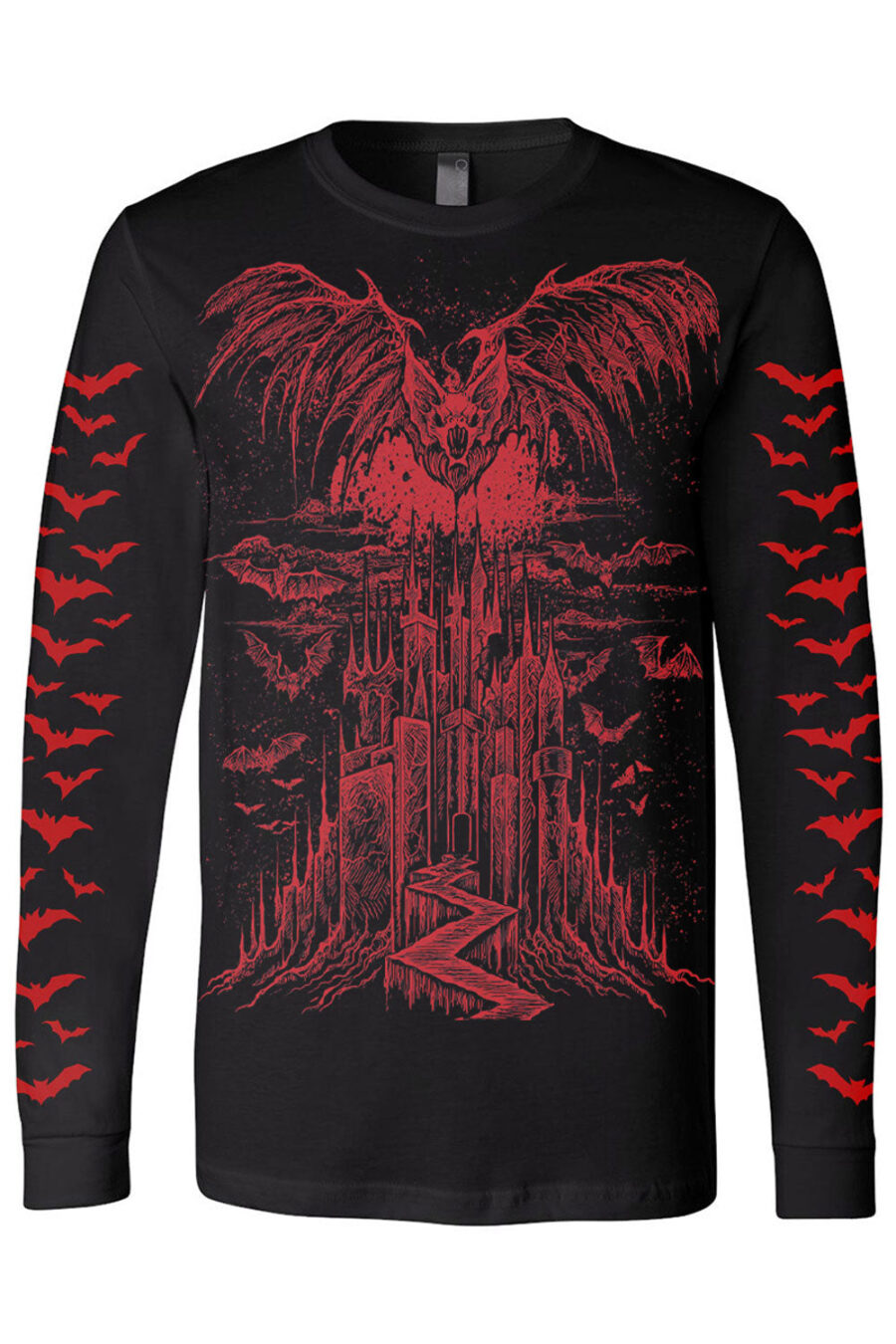 Vampire Castle T-shirt [BLOOD RED]
