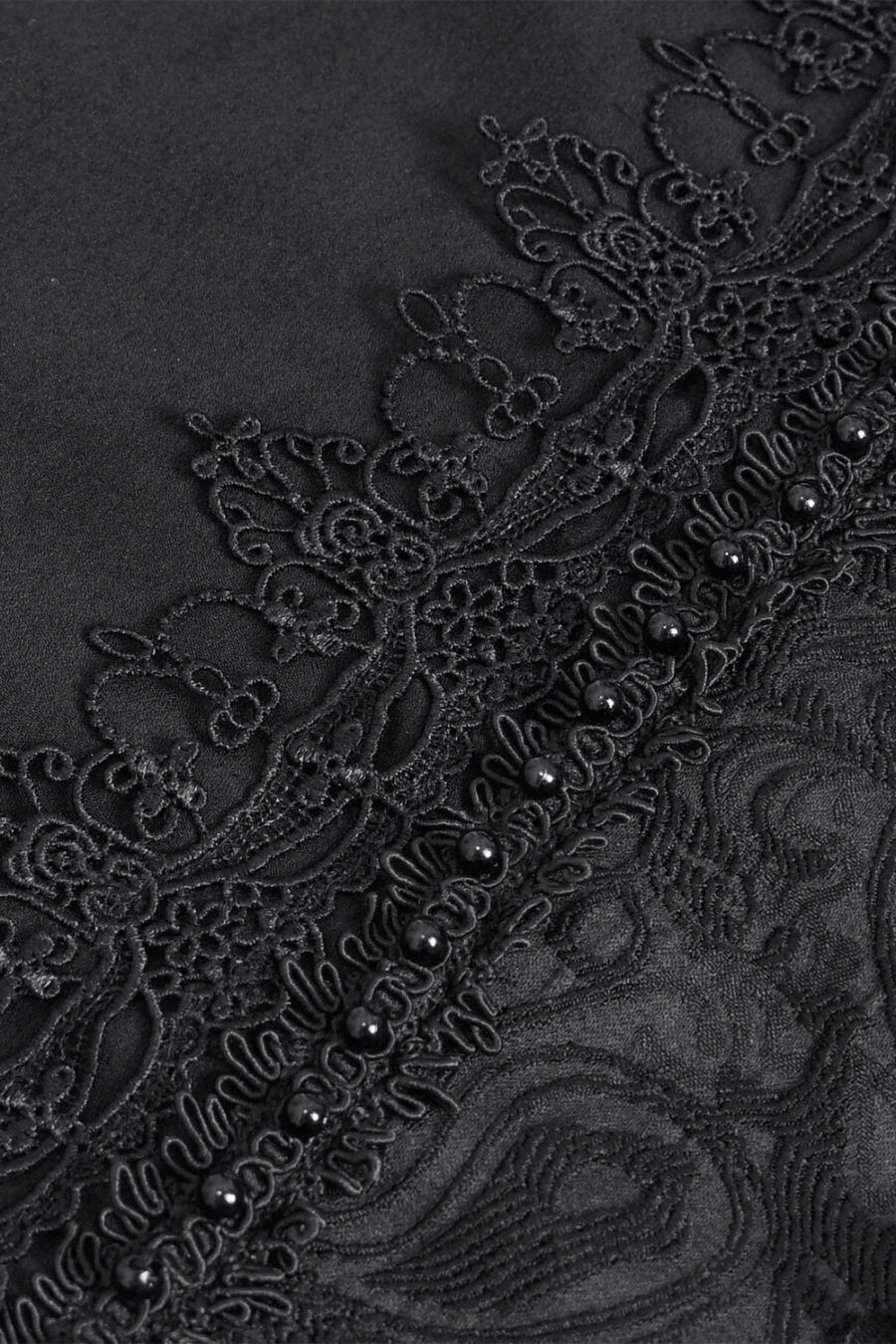 Lestat Button Down Damask Top