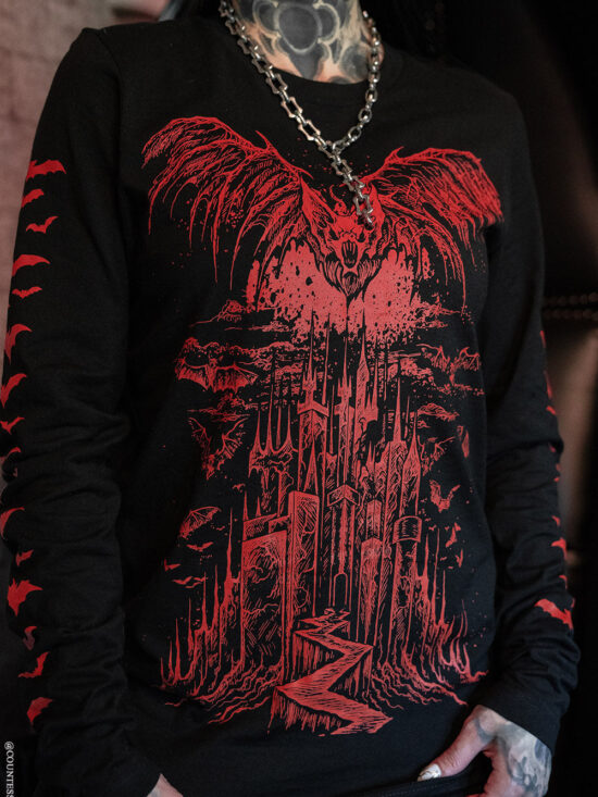 Vampire Castle T-shirt [BLOOD RED]