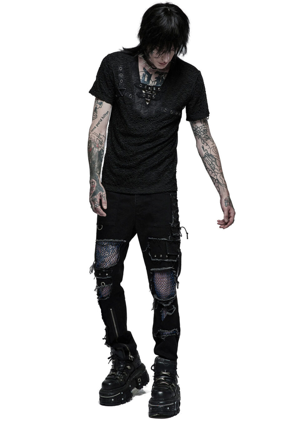 Mobscene Distressed Top
