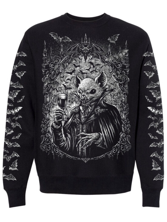 Victorian Vampire Bat Sweatshirt