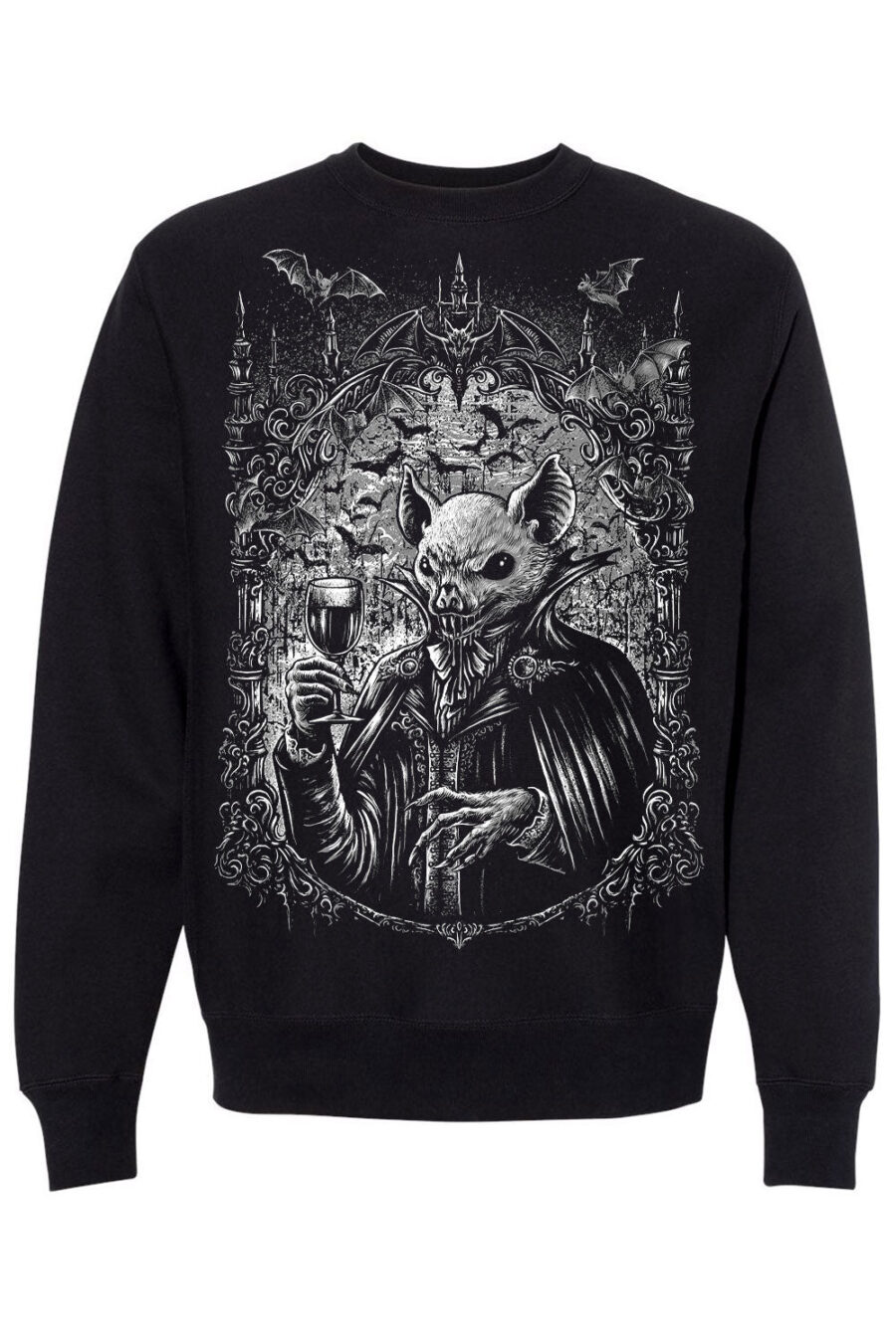 Victorian Vampire Bat Sweatshirt