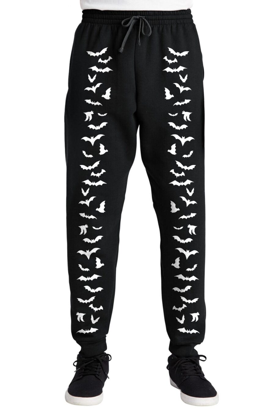 Vampire Bat Joggers [WHITE BATS]