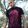 Three-Headed Werewolf T-shirt [WINE RED]