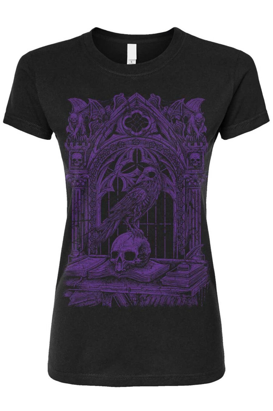 Quoth the Raven T-shirt [PURPLE]