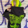 Zombie Rot Skeleton Hoodie [Monster Green]