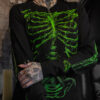 Zombie Rot Skeleton T-shirt [Monster Green]