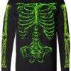 Zombie Rot Skeleton T-shirt [Monster Green]