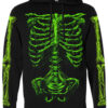 Zombie Rot Skeleton Hoodie [Monster Green]