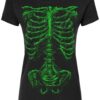 Zombie Rot Skeleton T-shirt [Monster Green]
